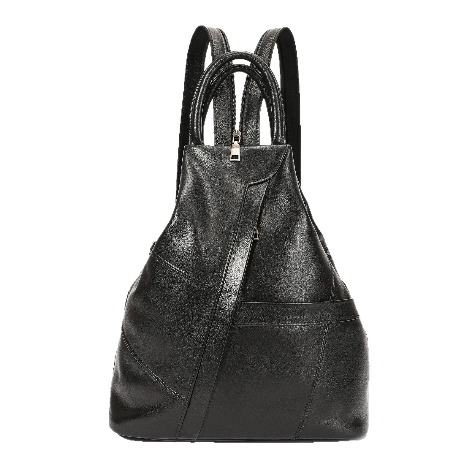 Leather Work Rucksack - Plecak z pełnoziarnistej skóry dla kobiet,