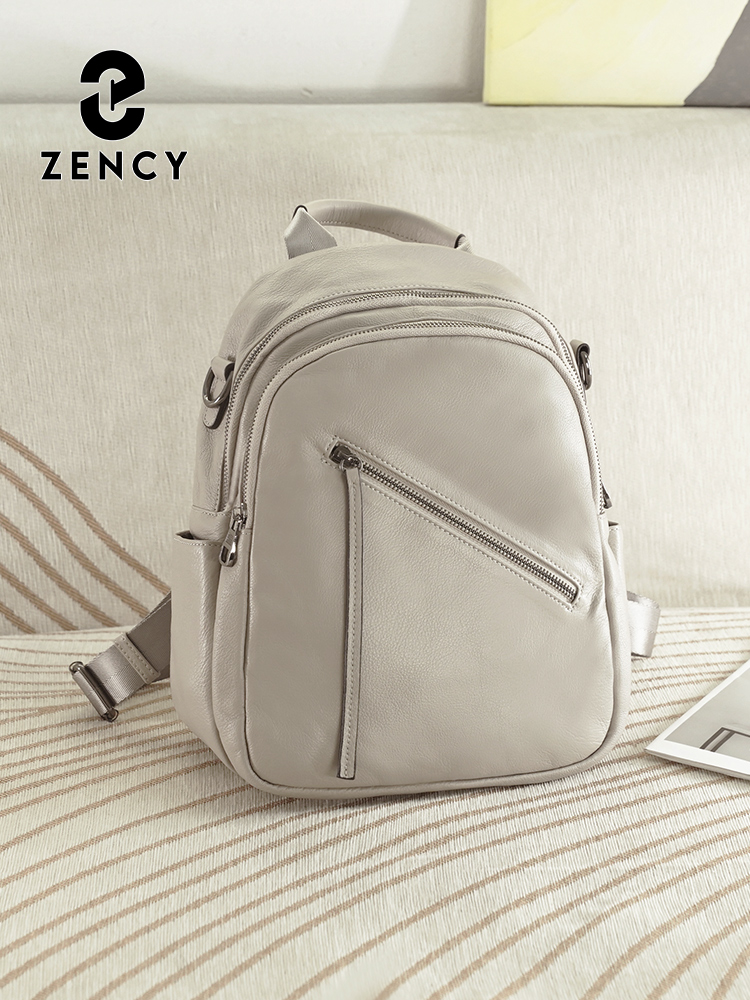 Leather Work Rucksack - Plecak damski Zency z prawdziwej skóry,