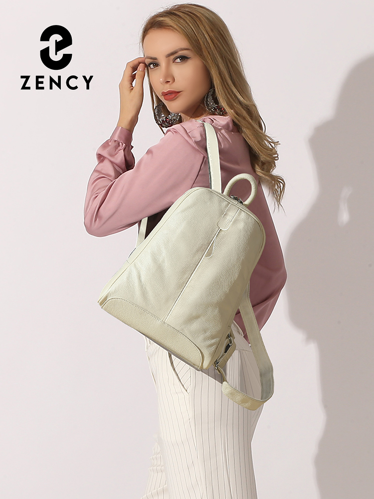 Leather Work Rucksack - Plecak damski Zency, 100% prawdziwa skóra,