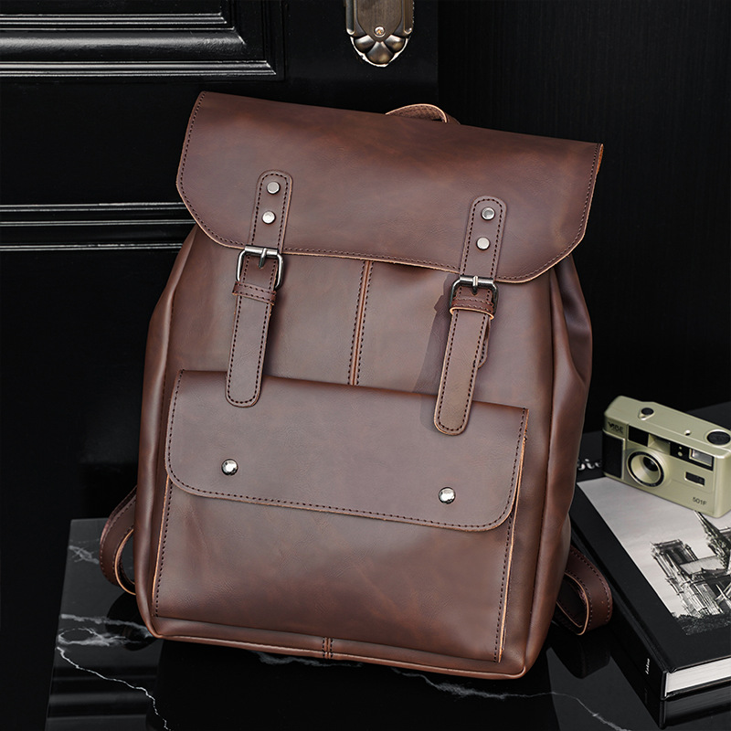 GOYN Vintage Męski Skórzany Pl – Leather Work Rucksack recenzja i cena