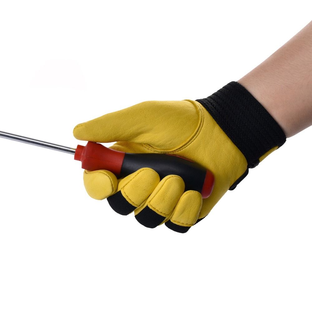 Grube rękawice robocze ze skór – Leatherwork Repairs recenzja i cena