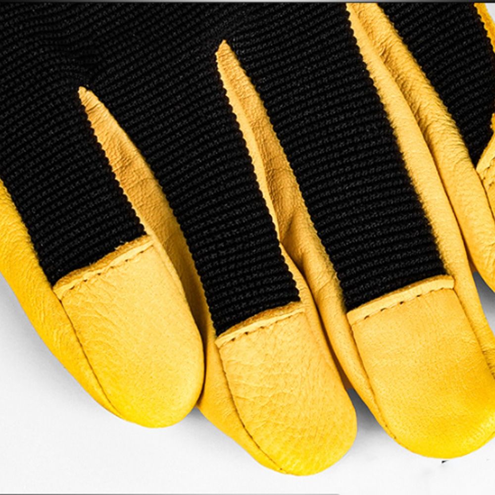Grube rękawice robocze ze skór – Leatherwork Repairs recenzja i cena