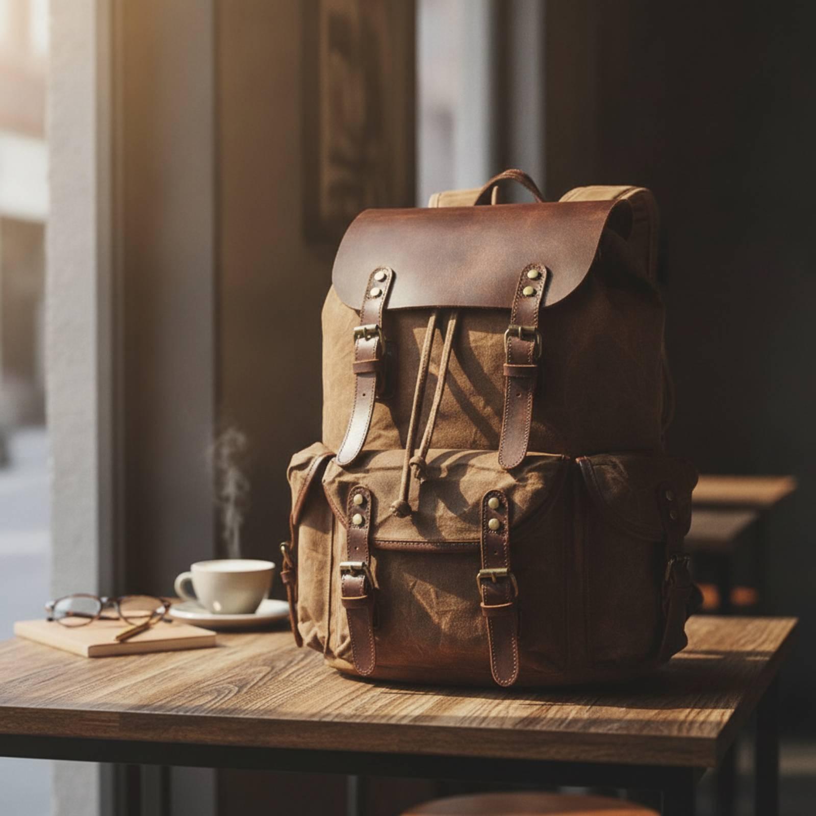 Plecak podróżny z wytrzymałego – Leather Work Rucksack recenzja i cena