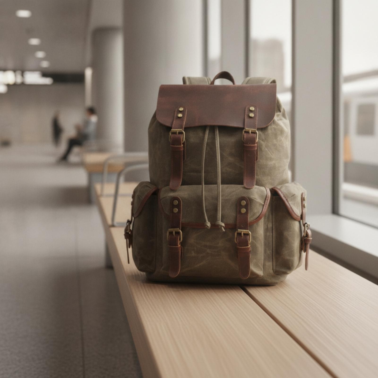 Plecak podróżny z wytrzymałego – Leather Work Rucksack recenzja i cena