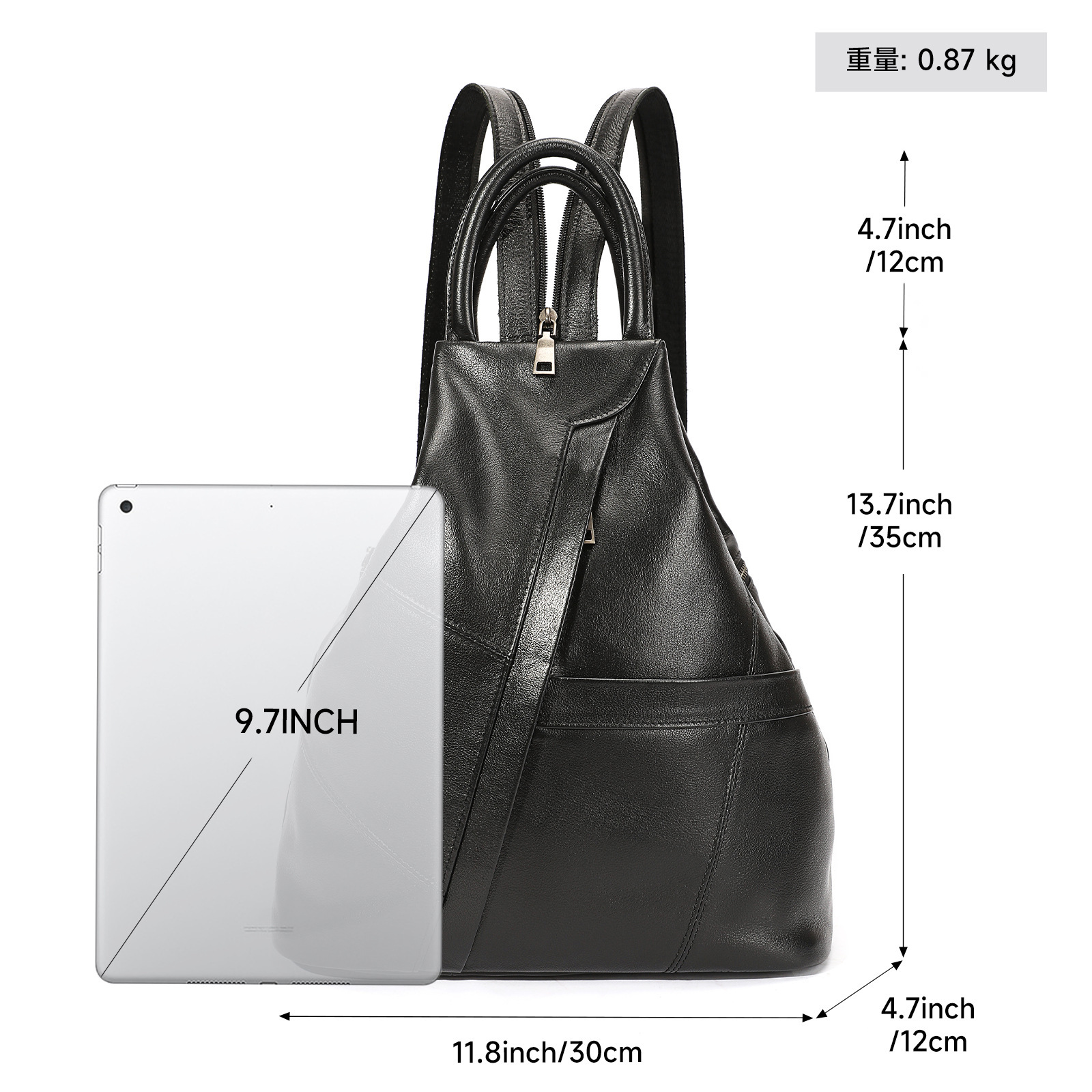 Plecak z pełnoziarnistej skóry – Leather Work Rucksack recenzja i cena