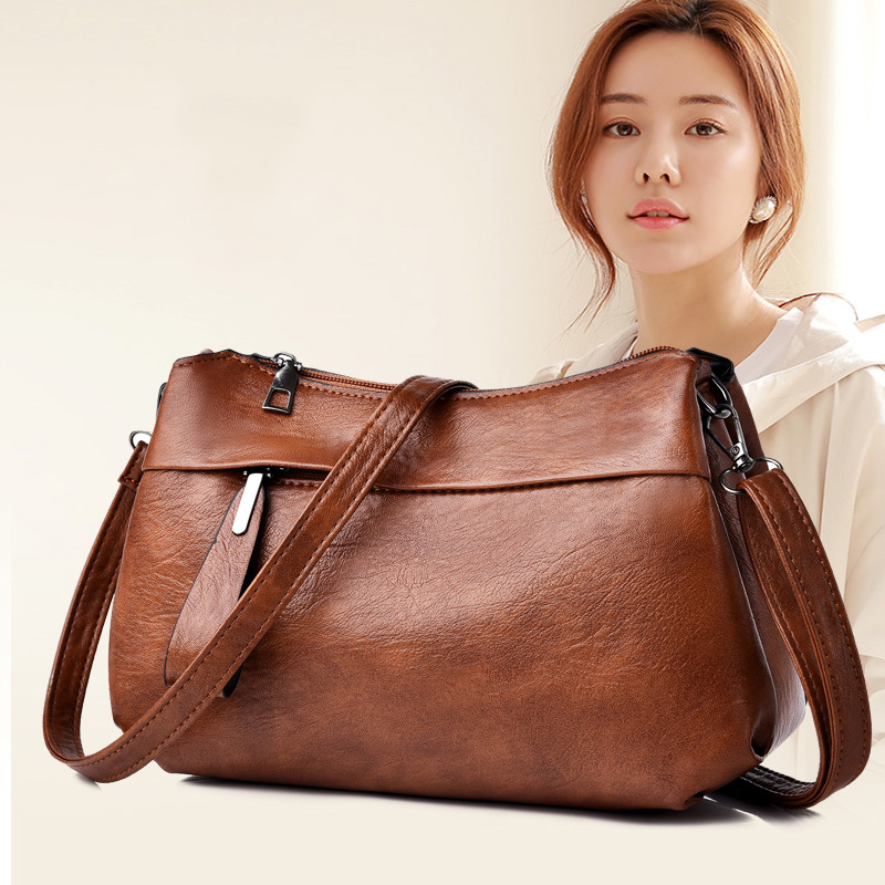 Nowa damska torebka na ramię F – Leatherwork Letters recenzja i cena