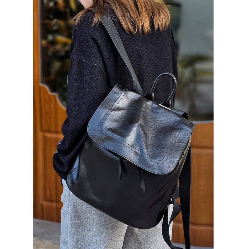 Plecak damski z licowej skóry  – Leather Work Rucksack recenzja i cena