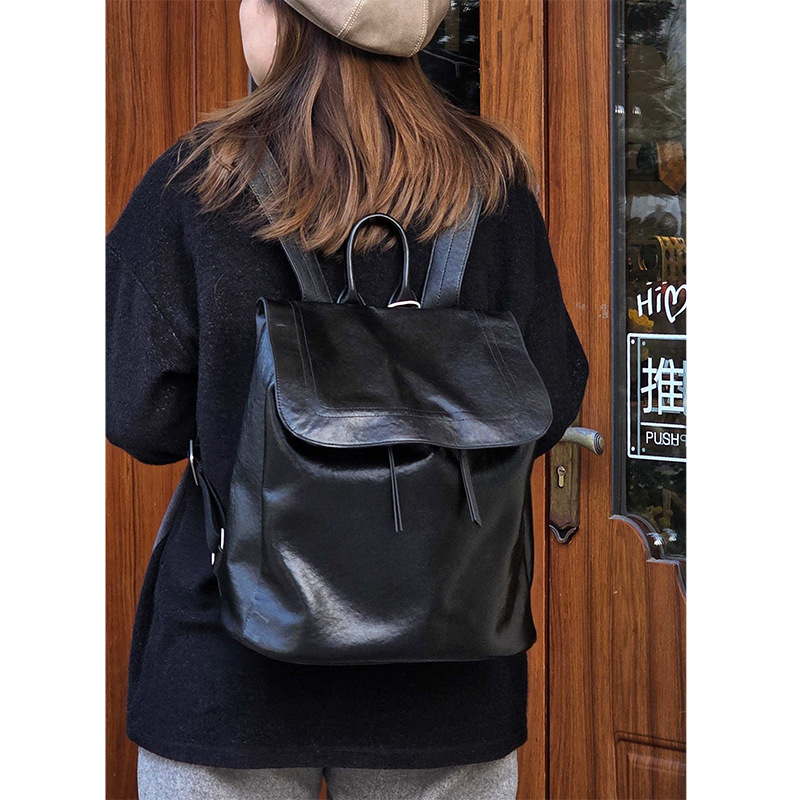 Plecak damski z licowej skóry  – Leather Work Rucksack recenzja i cena