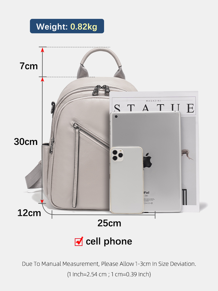 Plecak damski Zency z prawdziw – Leather Work Rucksack recenzja i cena