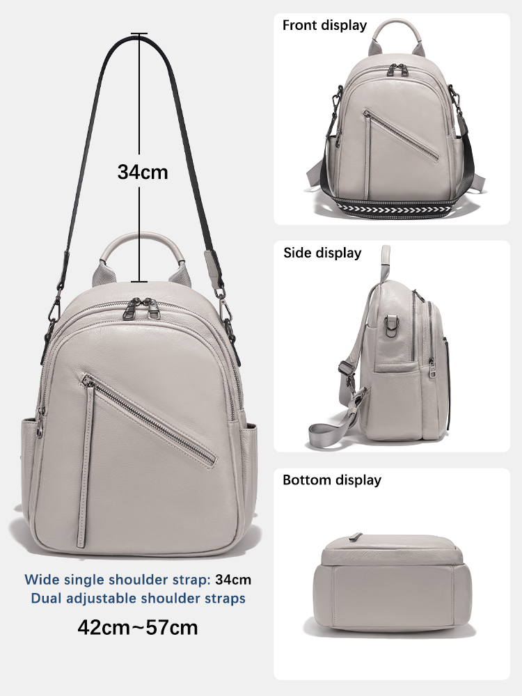 Plecak damski Zency z prawdziw – Leather Work Rucksack recenzja i cena