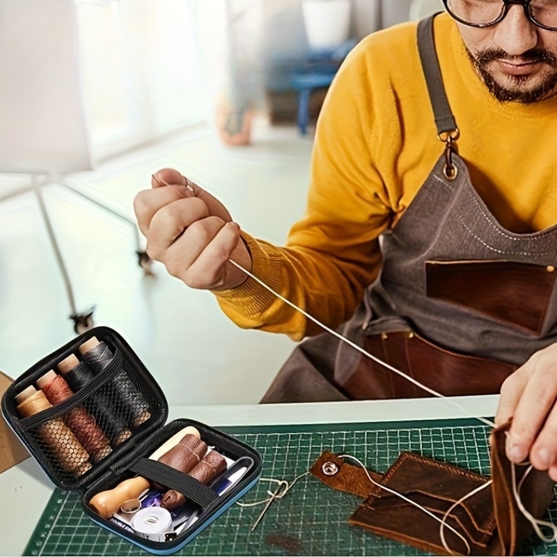 Zestaw do szycia skóry, zestaw – Leatherwork Repairs recenzja i cena