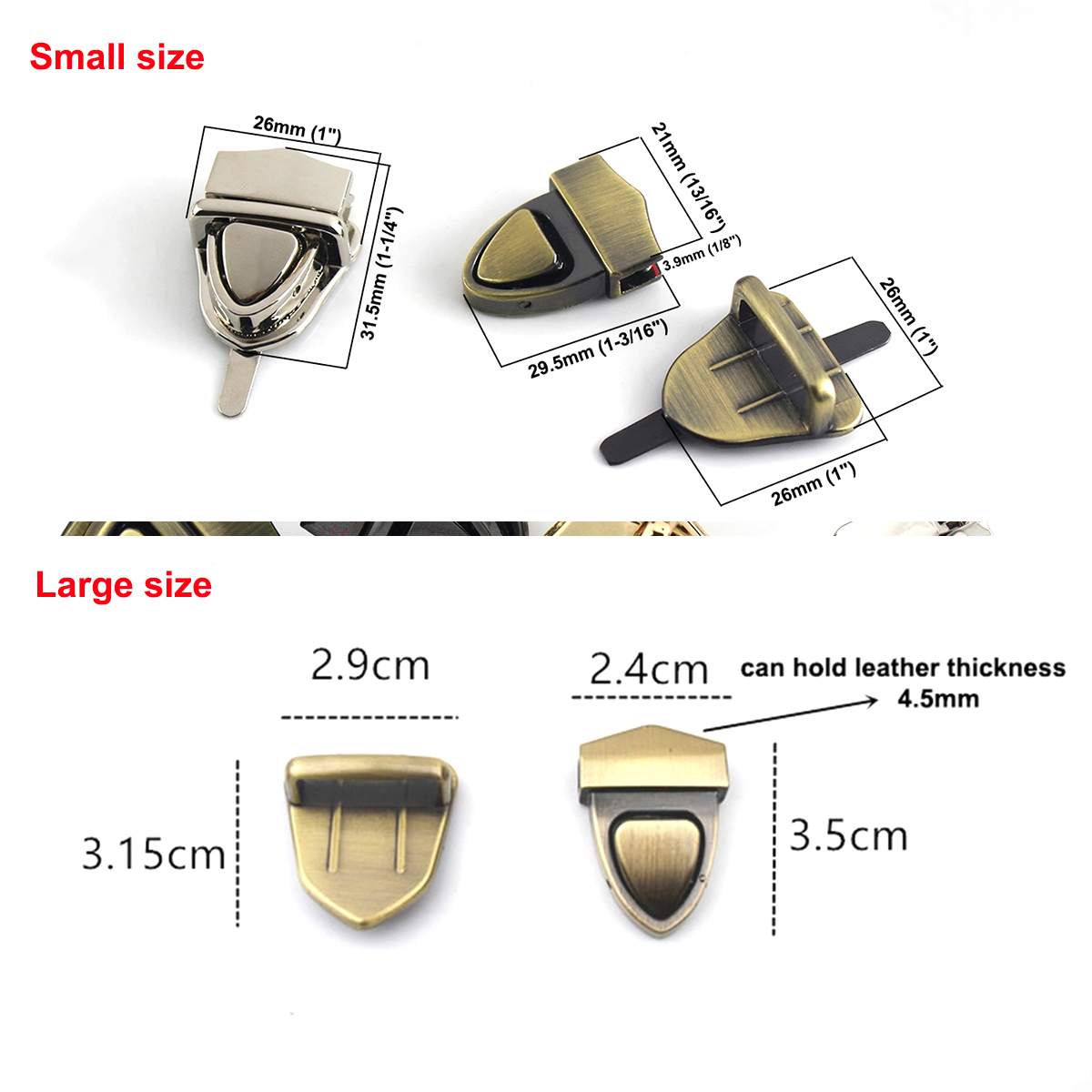 1 sztuka metalowa blokada języ – Leatherwork Hardware recenzja i cena