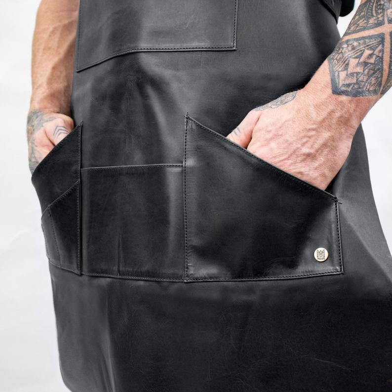 Fartuch roboczy ze skóry PU, z – Leatherwork Tattoo recenzja i cena