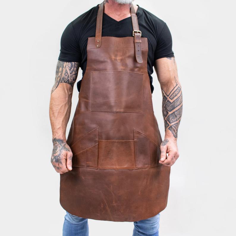 Fartuch roboczy ze skóry PU, z – Leatherwork Tattoo recenzja i cena