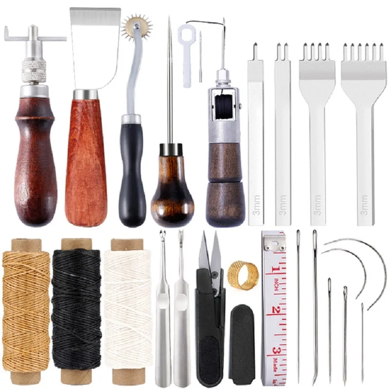 Zestaw narzędzi do obróbki skó – Leatherwork Repairs recenzja i cena