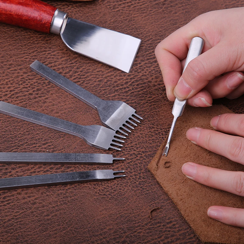Zestaw narzędzi do obróbki skó – Leatherwork Repairs recenzja i cena