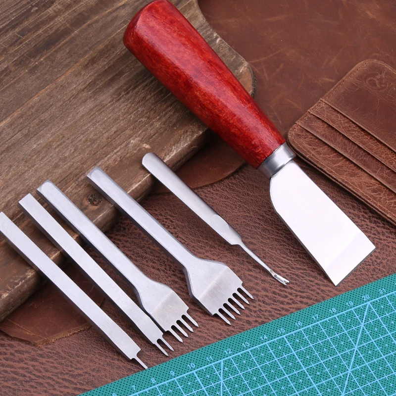 Zestaw narzędzi do obróbki skó – Leatherwork Repairs recenzja i cena