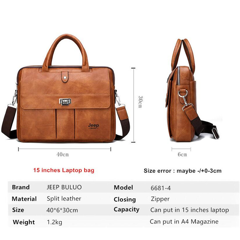 Torba męska Jeep Buluo ze skór – Leatherwork Letters recenzja i cena