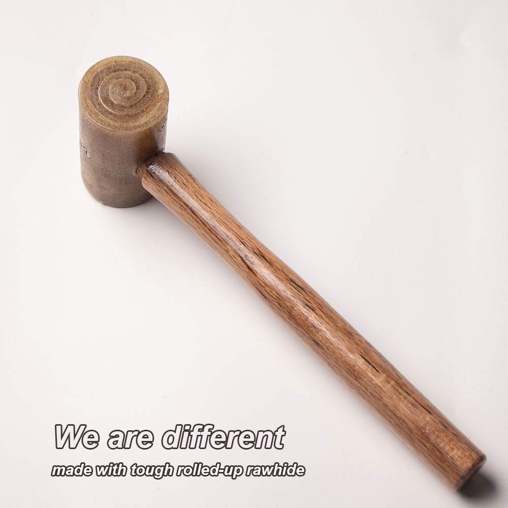 Młotek do rzeźbienia w skórze  – Mallet Rawhide Craft recenzja i cena