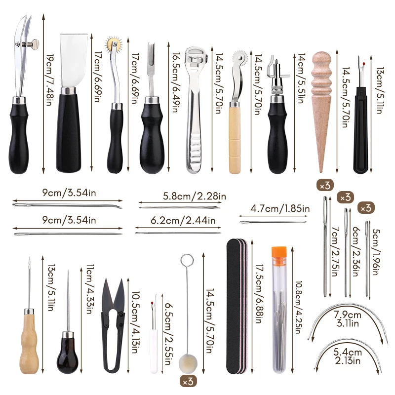 KRABALL Profesjonalny zestaw n – Leatherwork Repairs recenzja i cena